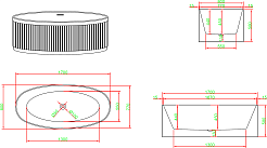 Frank Акриловая ванна 170х80 F7001 white – фотография-8